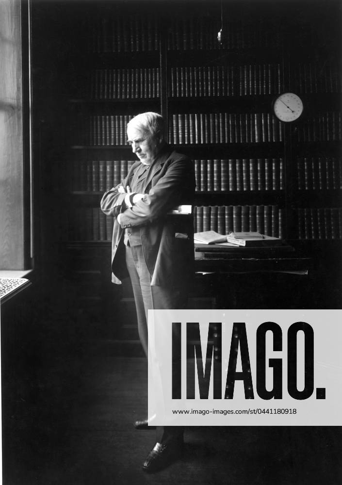 THOMAS EDISON (1847-1931). American inventor.