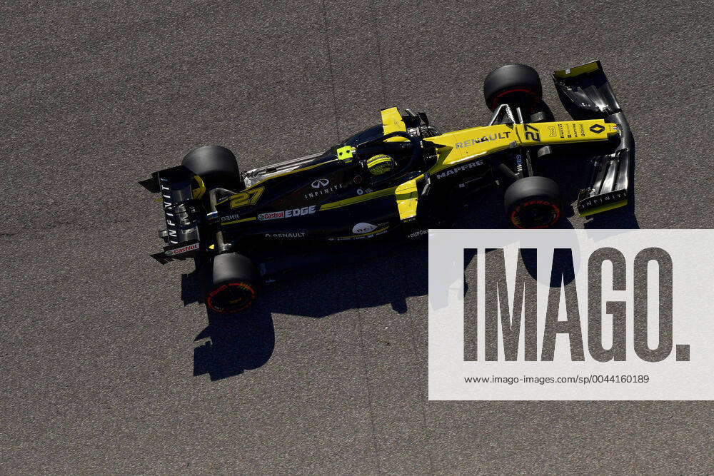 Nico Huelkenberg, Renault F1 Team, formula 1 GP, USA at Austin, 01 11 2018 Photo mspb Jerry Andre Nico Huelkenberg, formula 1 GP, USA
