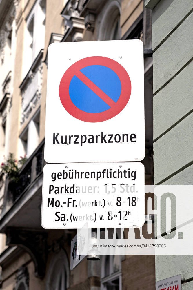 Blackboard, Short-stay parking zone, Austria 1065533928