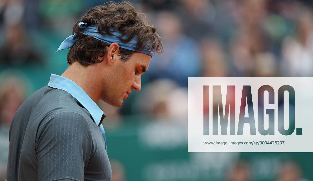 Roger Federer (Schweiz) - Tennis Herren Rolex Masters 2009, ATP Tour Einzelbild Monte Carlo