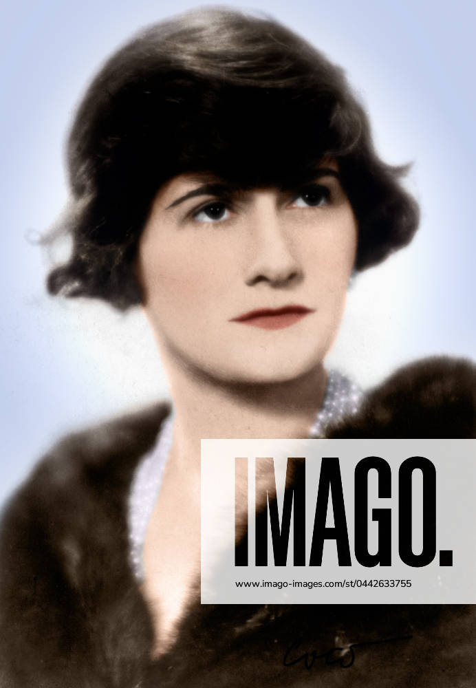 GABRIELLE COCO CHANEL (1883-1971). French fashion designer. Photograph, c1920.