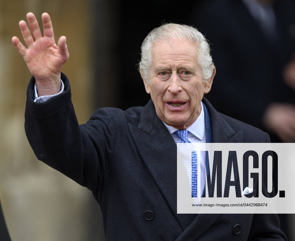 Easter Mattins Service at St George s Chapel at Windsor Castle in Berkshire. Featuring: King Charles Where: Windsor, United Kingdom When: 31 Mar 2024 Credit: Cover Images . NOT FOR USE BY NEWSPAPERS BASED IN THE UK.