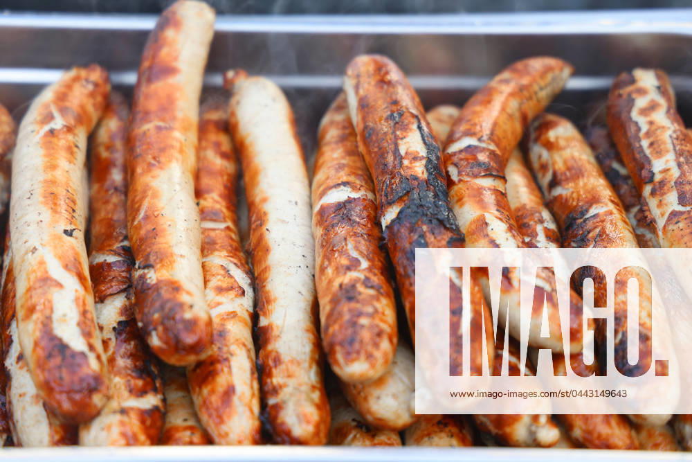 Bratwurst 31 03 2024, Apolda, Thueringer Bratwuerste