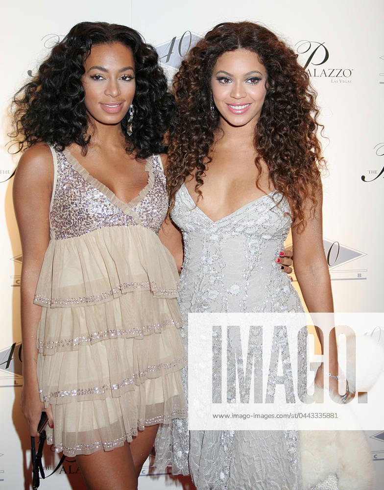 Grand Opening of 40 40 Club Beyonce and Solange Knowles arrive to celebrate the grand opening of the 40 40 Club located inside of the Palazzo in Las Vegas, NV on December 30, 2007. Copyright 2007 by Karla Rodas iPhoto LV NV USA