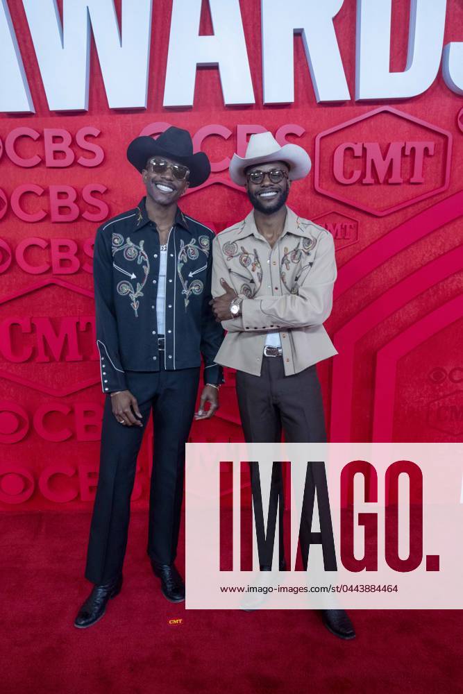 Country singers THE BROFRESH walk the red carpet and poses for photographs prior to the CMT Music Awards show at Austin s Moody Center on April 6, 2024. Austin United States - ZUMAd150 20240407_znp_d150_002