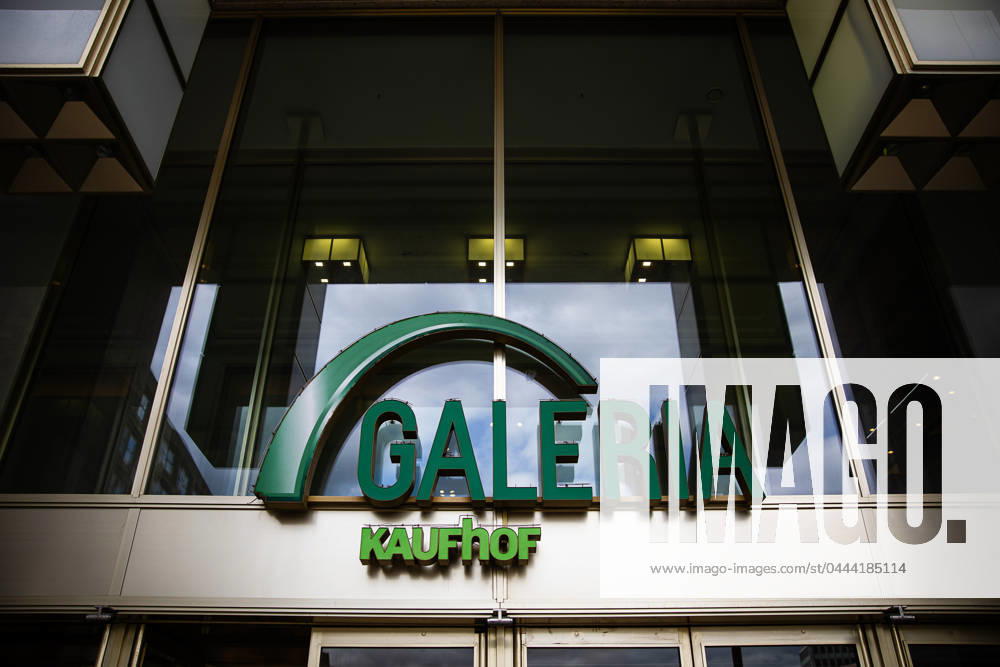 Galeria Kaufhof lettering on a store at Alexanderplatz in Berlin on April 10, 2024 Galeria has new investors Richard Baker and Bernd Beetz As a result, 70 of the department store chains 92 stores are to be retained Galeria Kaufhof in Berlin