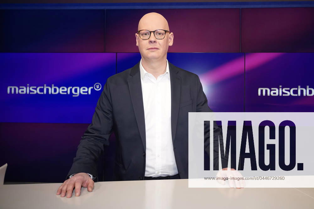 Matthias Deiß on the ARD talk show maischberger in Studio Berlin Adlershof Berlin, 17 04 2024 Foto:xT.xBartillax xFuturexImagex maischberger1704_4436