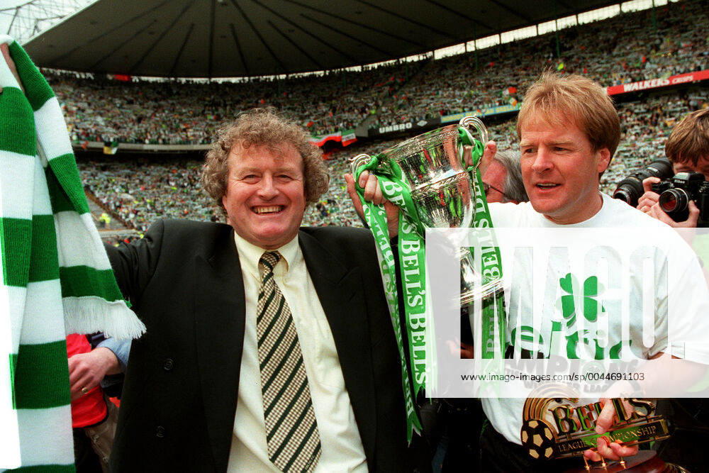 Wim Jansen & Murdoe Macleod Glasgow Celtic FC 11 May 1998