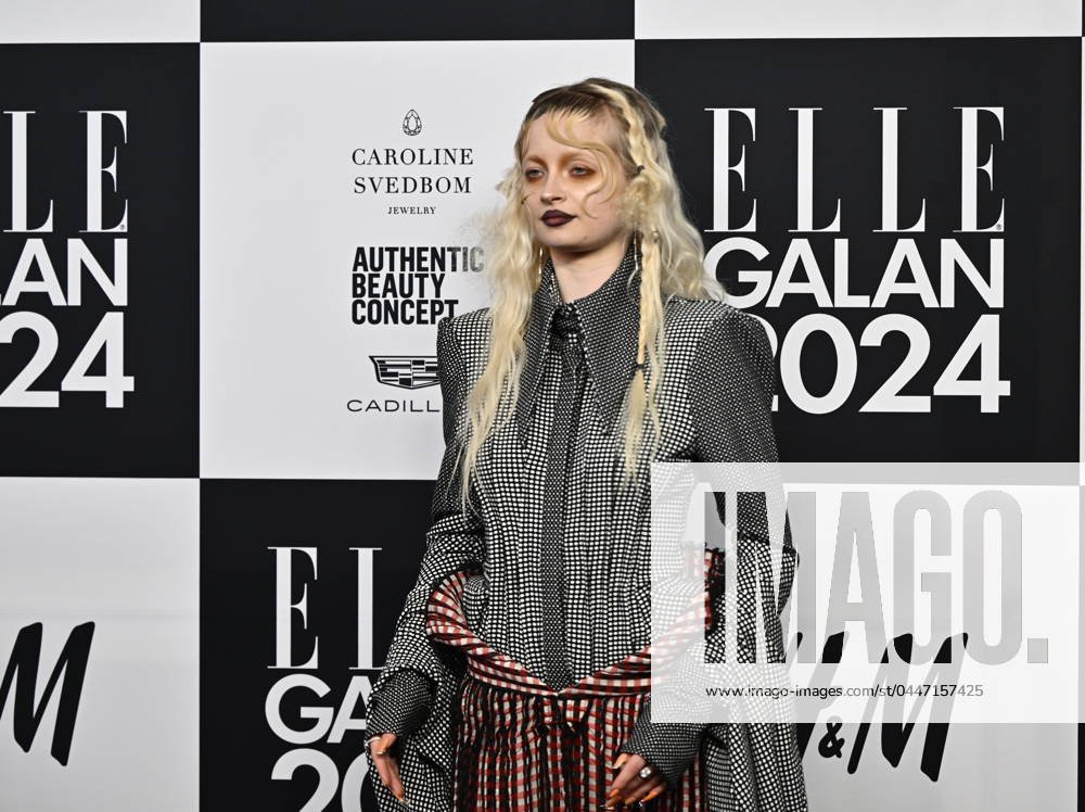 STOCKHOLM, SWEDEN 20240419 Yaeger arrives at the Elle Gala at the Grand Hotel on Friday STOCKHOLM, SWEDEN
