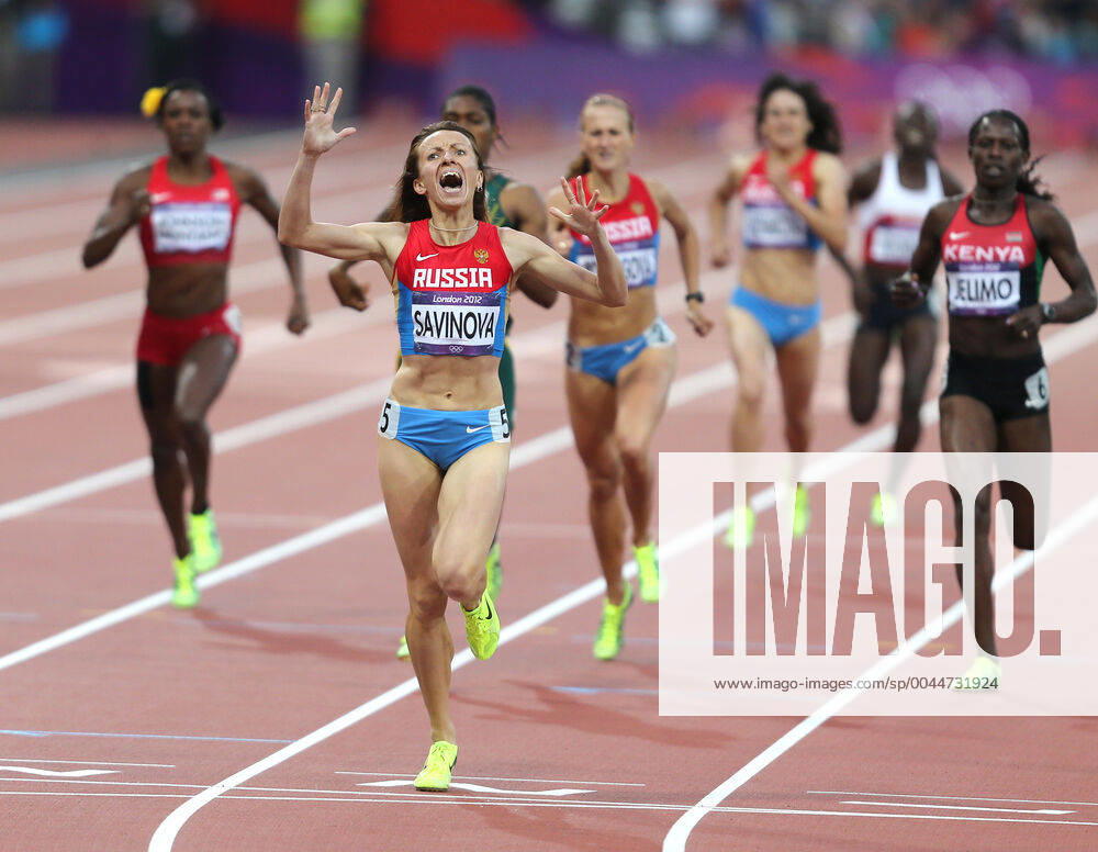 Mariya Savinova Russia London 2012 Olympic Games, Olympische Spiele, Olympia, OS Womens 800m Final Stratford, London, England 11 August 2012