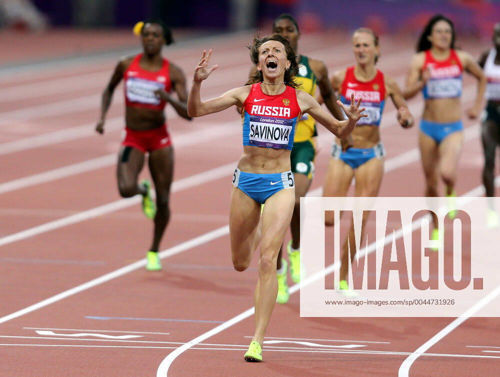 Mariya Savinova Russia London 2012 Olympic Games, Olympische Spiele, Olympia, OS Womens 800m Final Stratford, London, England 11 August 2012