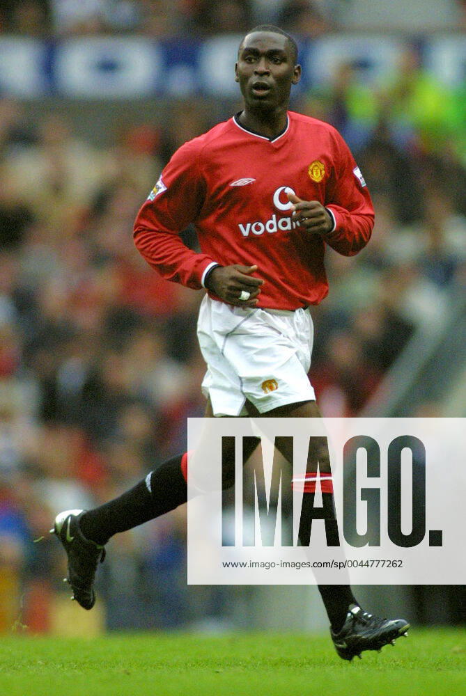 Andy Cole Manchester United, ManU FC Manchester Utd V Bolton W Old Trafford, Manchester 20 October 2001