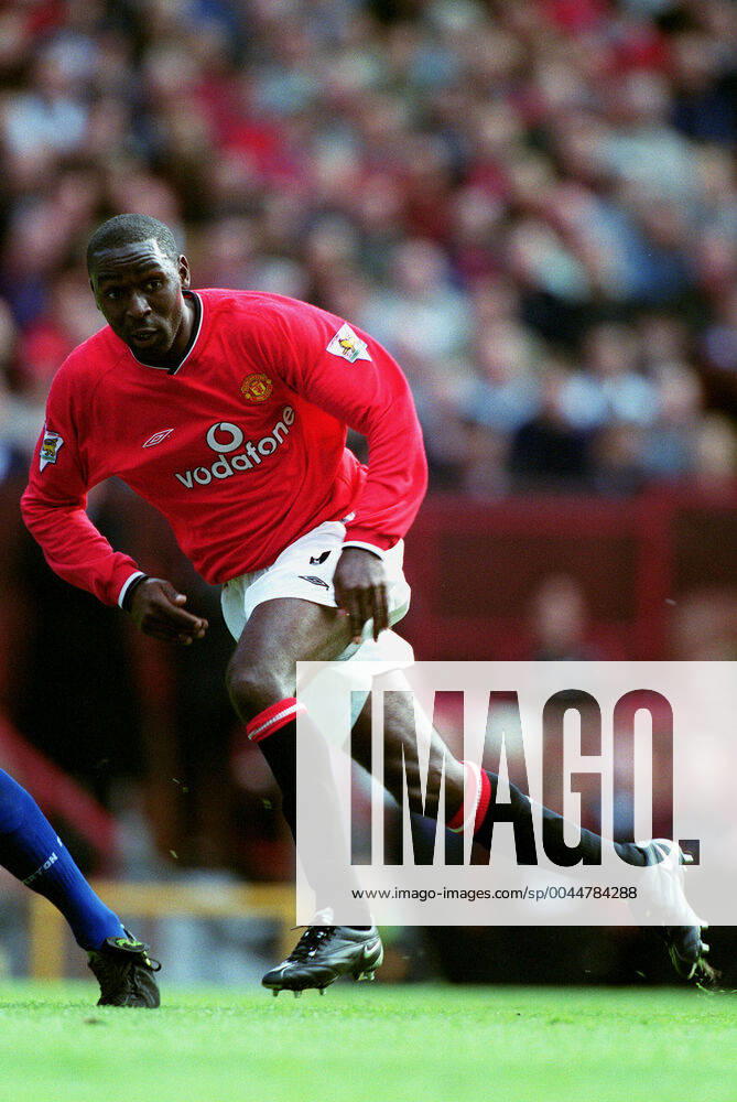Andy Cole Manchester United, ManU FC Manchester United V Everton Old Trafford, Manchester 08 September 2001
