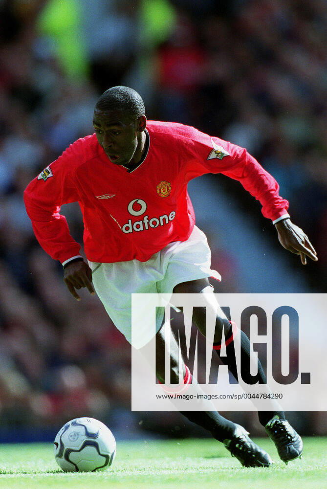 Andy Cole Manchester United, ManU FC Manchester United V Everton Old Trafford, Manchester 08 September 2001