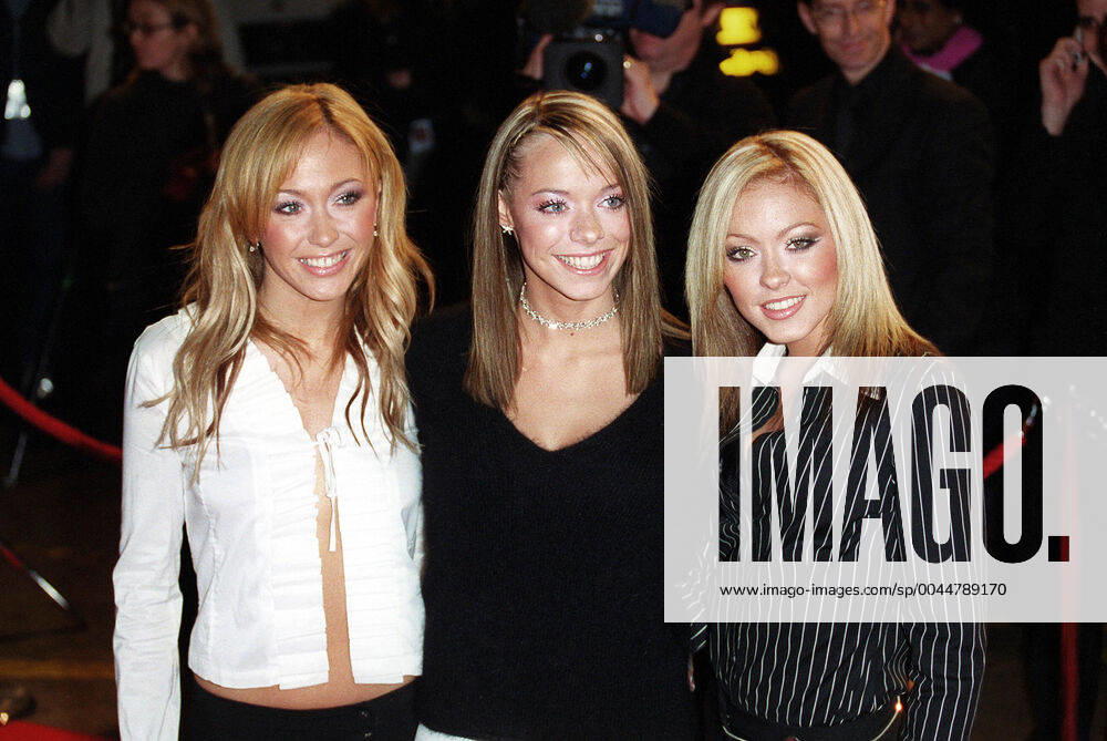 Atomic Kitten Pop Group Top Of The Pops Awards 2001 Evening News Arena, Manchester, England 30 November 2001