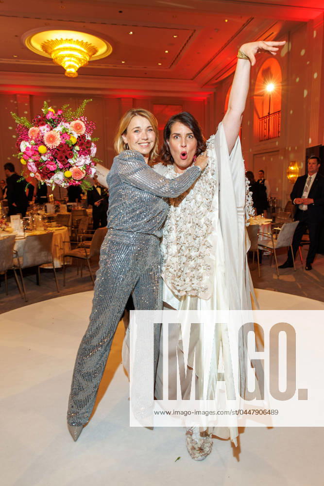 Gala Felix Burda Award Tina Ruland and Elena Uhlig at the Felix Burda Award Gala at the Hotel Adlon Kempinskil on 21 04 2024 in Berlin