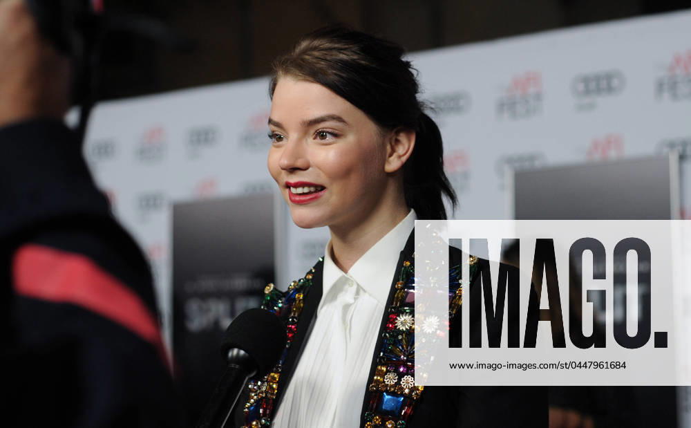 Anya Taylor-Joy, Archivbilder AFI FEST 2016 Presented By Audi - Screening Of Universal Pictures Split 15 November 2016 - Hollywood, California. Anya Taylor-Joy. AFI FEST 2016 Presented By Audi - Screening Of Universal Pictures Split held at TCL Chinese Theater. Photo Credit: Birdie Thompson AdMedia Hollywood CA United States