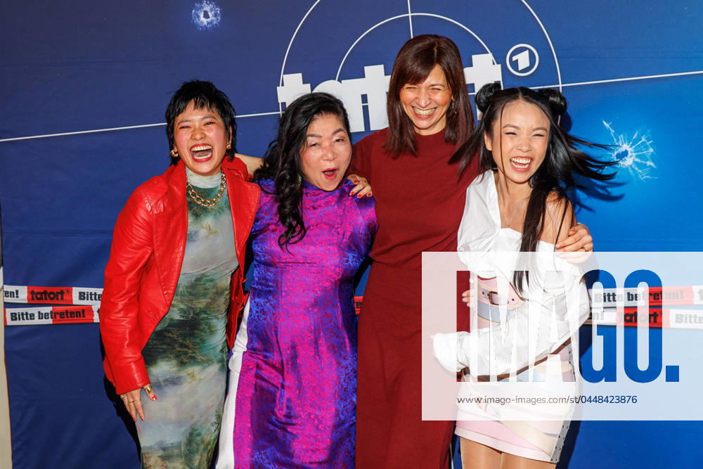 Premiere of Tatort Am Tag der wandernden Seelen Hanh Mai Thi Tran, Mai Phuong Kollath, Mira Thiel and Trang Le Hong at the premiere of Tatort Am Tag der wandernden Seelen at Delphi Filmpalast am Zoo on 23 04 2024 in Berlin