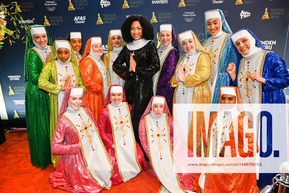 Bilder des Jahres 2024, Entertainment 04 April Entertainment Themen der Woche KW17 Inloop Musical Awards Gala LEUSDEN, NETHERLANDS - APRIL 24: Cast Sister Act, April Darby during Inloop Musical Awards Gala at AFAS Theater on April 24, 2024 in Leusden, Netherlands. (Photo by Daniel Kroll BSR Agency) 66396565.jpg Leusden AFAS Theater Netherlands Content not available for redistribution in The Netherlands directly or indirectly through any third parties.