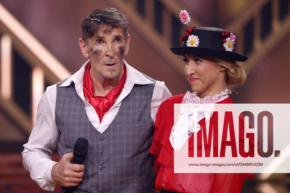 Actor Mark Keller and dancer Kathrin Menzinger in the seventh live show of the 17th season of the RTL dance show Let s Dance at the MMC Coloneum Cologne, 19 04 2024 NRW Germany