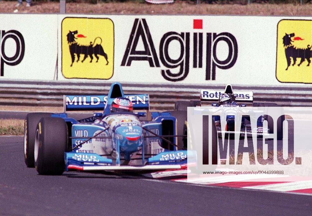 Michael Schumacher & Hill Hungarian Grand Prix Budapest Hungarian Grand Prix Budapest 11 August 1995
