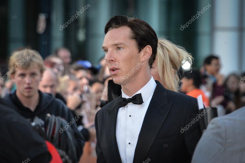 Cast member Benedict Cumberbatch arrives for the premiere of The Fifth Estate at the 38th Toronto International Film Festival on September 5, 2013. The movie is based on the true-life story of WikiLeaks founder Julian Assange.