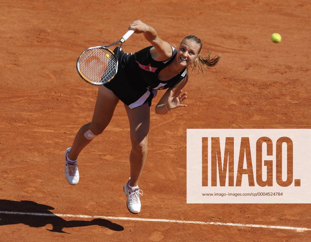 Agnes Szavay (Ungarn) Tennis Damen French Open 2009, Grand Slam, WTA Tour Einzelbild Roland Garros Paris
