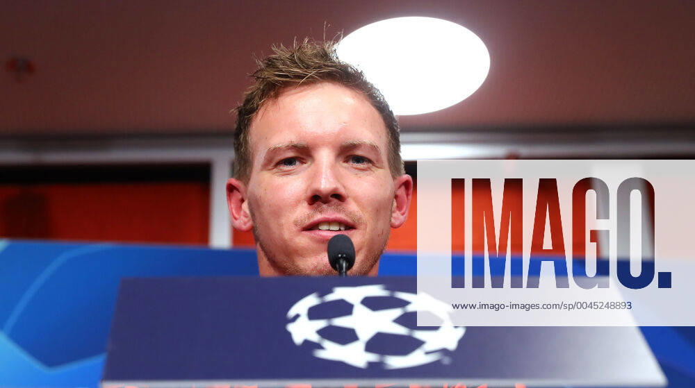RB Leipzig PK Champions League Leipzig, 26 11 2019, Red Bull Arena, Football, Champions league , PK on the day before the match RB Leipzig vs Benfica Lisbon , In the picture coach Julian Nagelsmann RB Leipzig ,