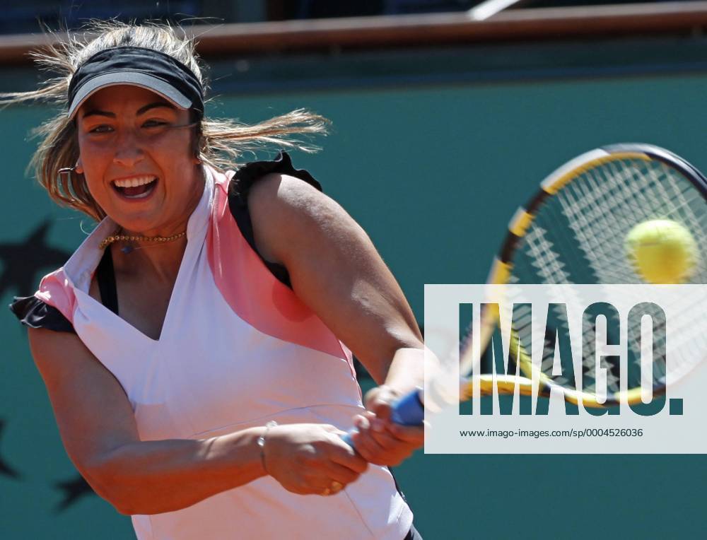 Aravane Rezai (Frankreich) - (PAR20090531714) Tennis Damen French Open 2009, Grand Slam, WTA Tour Einzelbild Roland Garros Paris Dynamik,