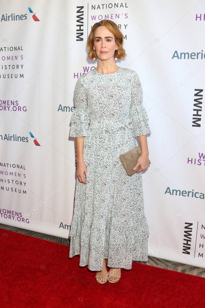 LOS ANGELES - SEP 15: Sarah Paulson at the Women Making History Awards 2018 at the Beverly Hilton Hotel on September 15, 2018 in Beverly Hills, CA