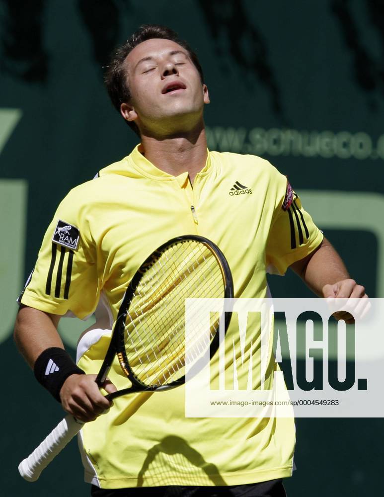 Philipp Kohlschreiber (Deutschland) enttäuscht Tennis Herren Gerry Weber Open 2009, ATP Tour Einzelbild Halle Westfalen