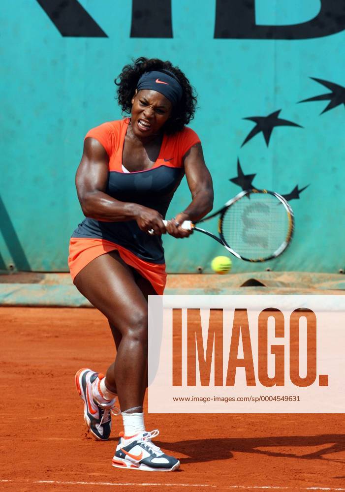 Serena Williams (USA) Tennis Damen French Open 2009, Grand Slam, WTA Tour Einzelbild Roland Garros Paris