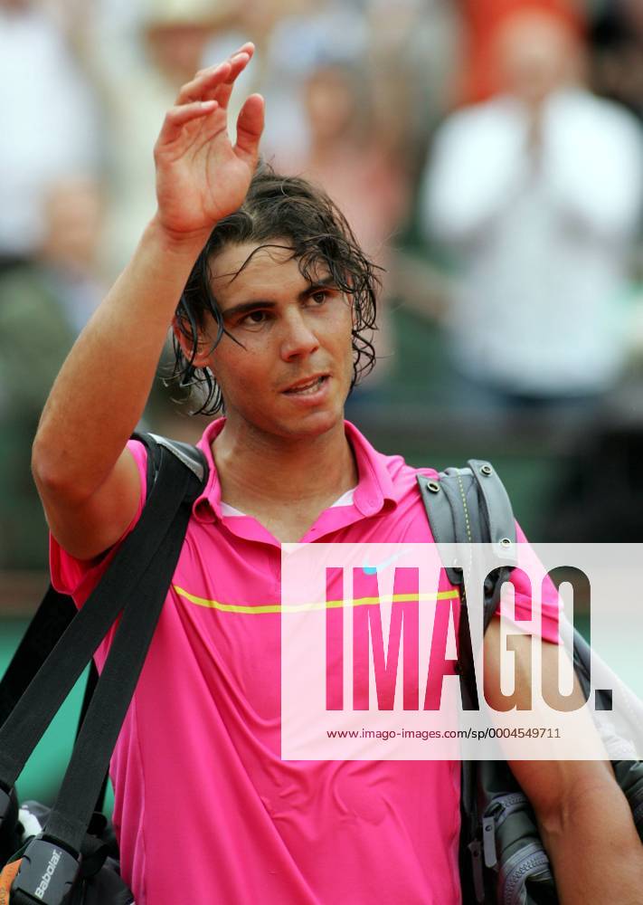 Rafael Nadal (Spanien) Tennis Herren French Open 2009, Grand Slam, ATP Tour Einzelbild Roland Garros Paris