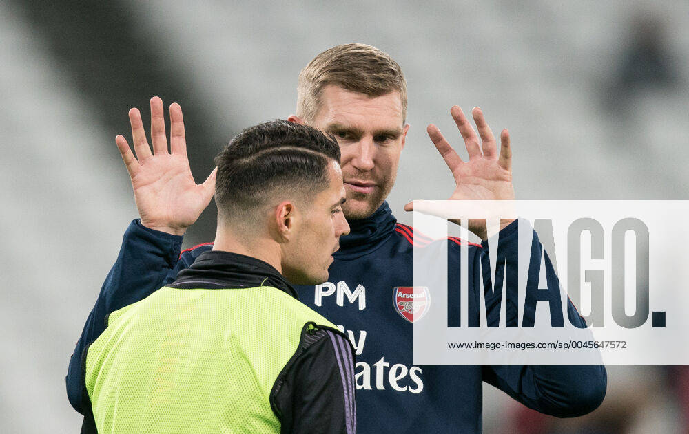Arsenal assistant manager Per Mertesacker pre match during the Premier League match between West Ham United and Arsenal at the Olympic Park, London, England on 9 December 2019.