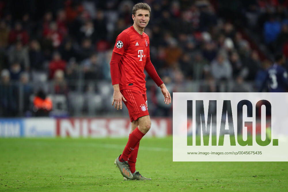Bayern Munich v Tottenham Hotspur UEFA Champions League Thomas Muller of Bayern Munich during the UEFA Champions League match at Allianz Arena, Munich Content Not Available For UK Newspapers