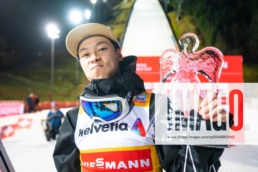 Viessmann FIS Ski Jumping World Cup Engelberg 2019, 22 12 2019 Ryoyu Kobayashi JPN at Viessmann FIS Ski Jumping World Cup on 22 12 2019 in Engelberg Obwalden