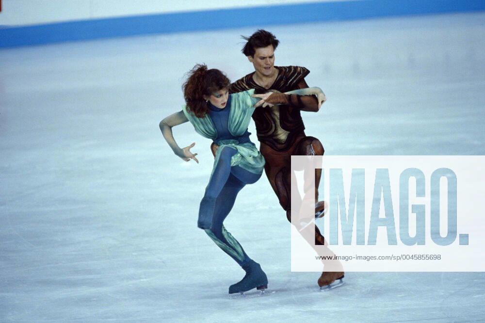 Marina Klimova born 28 07 1966 Sergei Ponomarenko born 06 10 1960 started as figure skaters in ice dance for USR and Russia so successfully that they were inducted into the Hall of Fame in 1990 after winning 3x gold 5x silver at world championships as well as 4x gold 3x silver 1x bronze at European championships and 1x gold Albertville 1x silver 1x bronze at Olympics today they are married and live in California