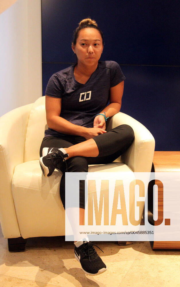 Alyssa Tobita during the Hawaii Open invitational tournament press conference, PK, Pressekonferenz at the Ward Village IBM Building in Honolulu, HI - CSM. Tennis 2019: Hawaii Open DEC26 - ZUMAc04_ 20191226_zaf_c04_062