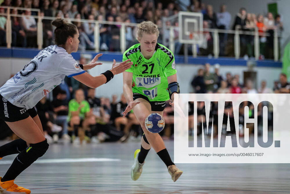 TSV Nord Harrislee vs. Thuringia HC, Handball, DHB Cup, Quarterfinal, 08 01 20 Handewitt Madita Karlotta Jess No 27, TSV Nord Harrislee vs. Emily Boelk No 20, Thuringia HC