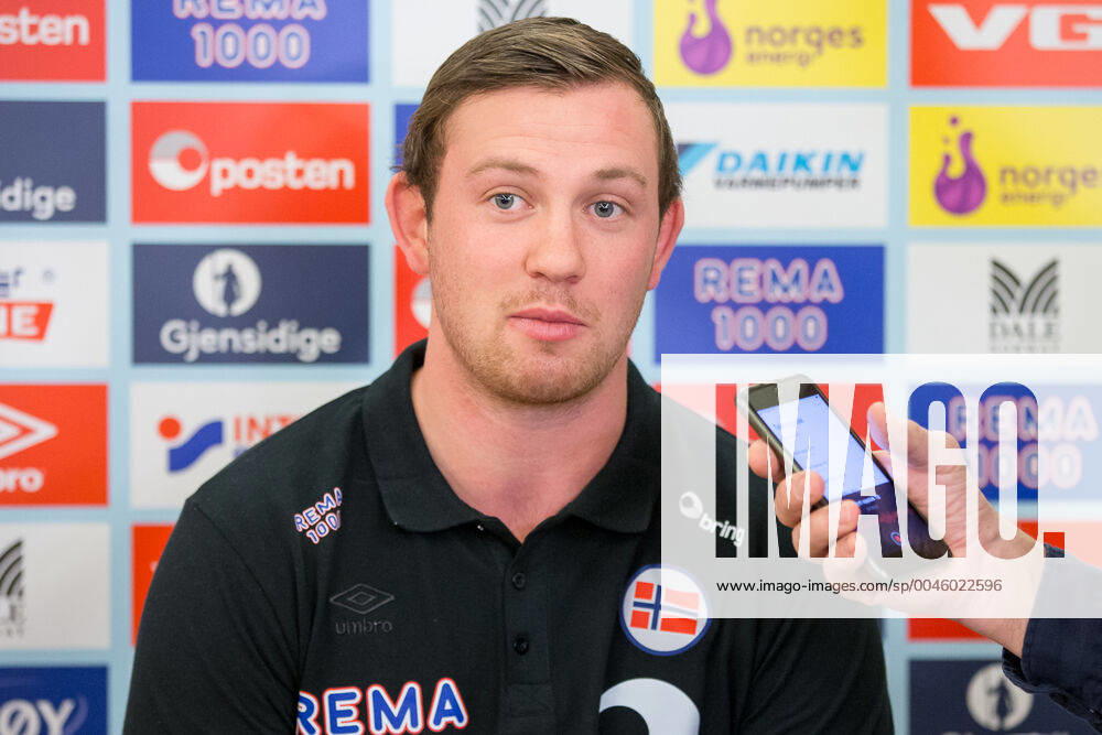 Handball EM, Nationalteam Norwegen Pressekonferenz Sander Sagosen (Norvege) HANDBALL : Conference de presse - Norvege - Championnat d Europe 2020 - 09 01 2020 TheophileLaurent Panoramic
