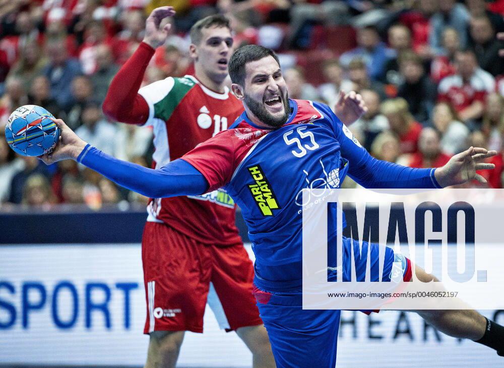 Russias Alexander Ermakov during the match between Hungary Russia in Malmö Arena on Saturday, January 11, 2020 Copy of 20200111 165421 6 spnet, Copenhagen Denmark,