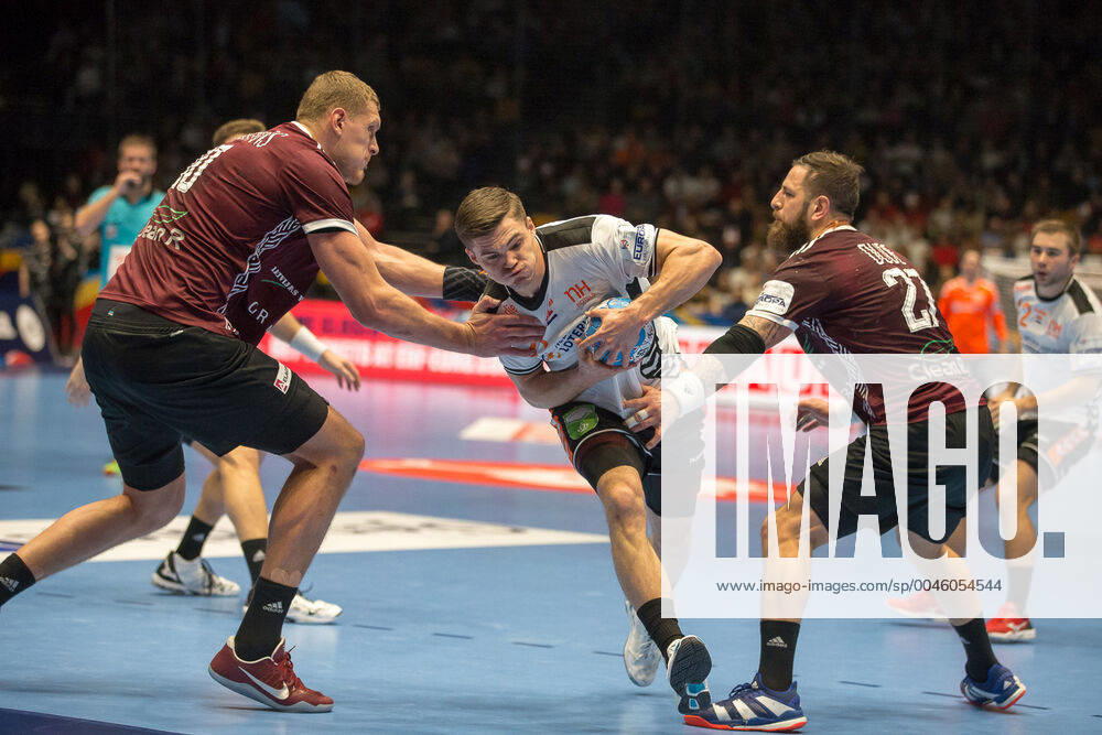 Handball EM, Lettland - Niederlande SMITS Kay (Pays-Bas - Netherlands) HANDBALL : Championnat d Europe 2020 : Lettonie vs Pays-Bas - 11 01 2020 THEOPHILELaurent Panoramic