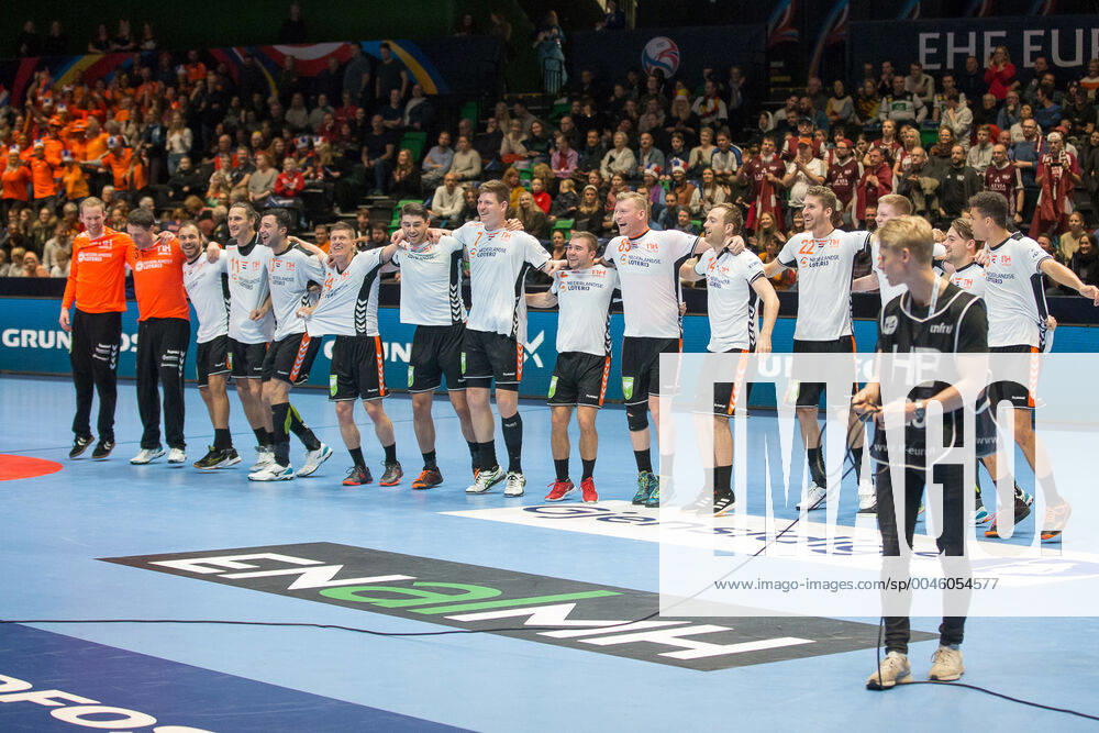 Handball EM, Lettland - Niederlande NETHERLANDS HANDBALL : Championnat d Europe 2020 : Lettonie vs Pays-Bas - 11 01 2020 THEOPHILELaurent Panoramic