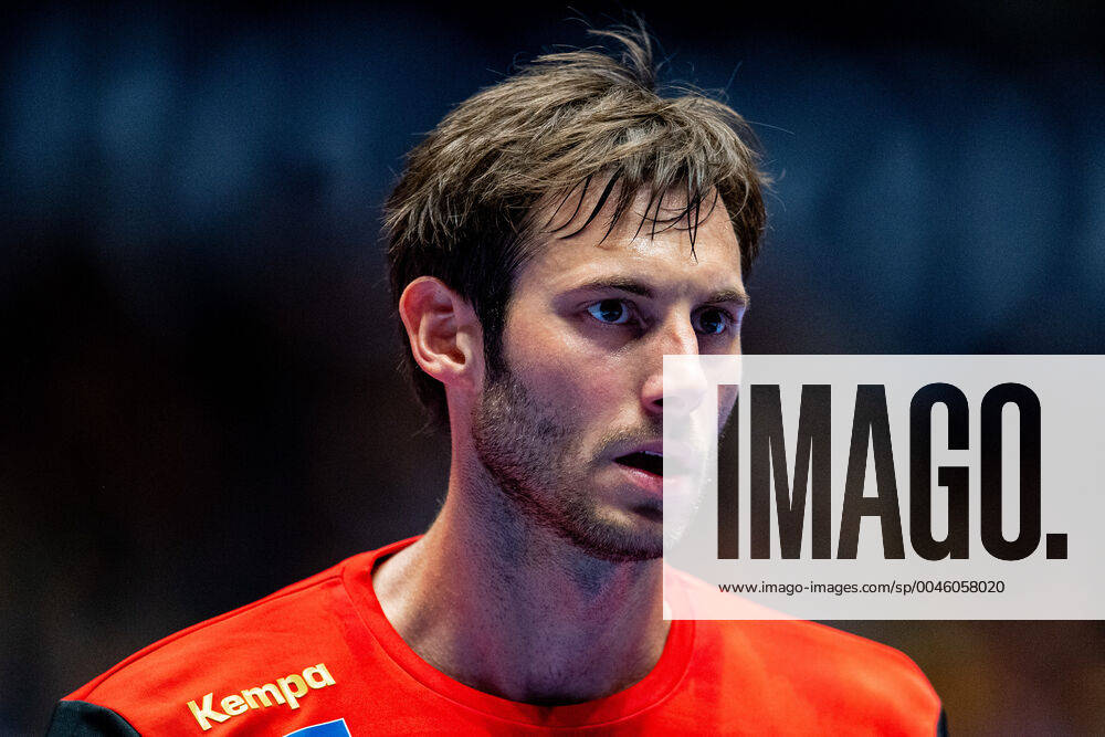 Uwe Gensheimer of Germany during the EHF European Handball Championship match between Spain and Germany on January 11, 2020 in Trondheim Photo Vegard Wivestad Grott BILDBYRAN code VG 170462 bbeng handball handball handball handball em 2020 european mens handball championship 2020 em 2020 handballs em 2020 ehf euro 2020 spain spain germany germany germany,