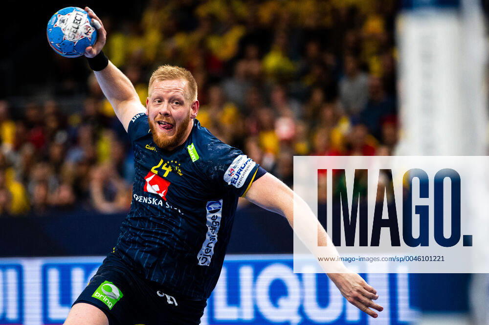 Jim Gottfridsson of Sweden during the EHF European Handball Championship match between Sweden and Poland on January 14, 2020 in Gothenburg Photo Michael Erichsen BILDBYRAN Cop 89 bbeng handball handball handball handball em 2020 european mens handball championship 2020 em 2020 handballs em 2020 ehf euro 2020 sweden sweden poland poland,