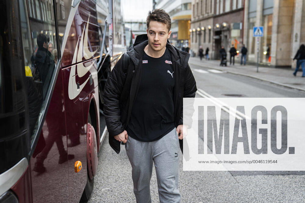 Michael Damgaard Handball mens team leaves their hotel Scandic St Jörgen in Malmoe on Thursday, January 16, 2020 The Danish handball men are out of the European Championships, which ended for them on Wednesday after three matches in the inaugural group game, Copenhagen Denmark,