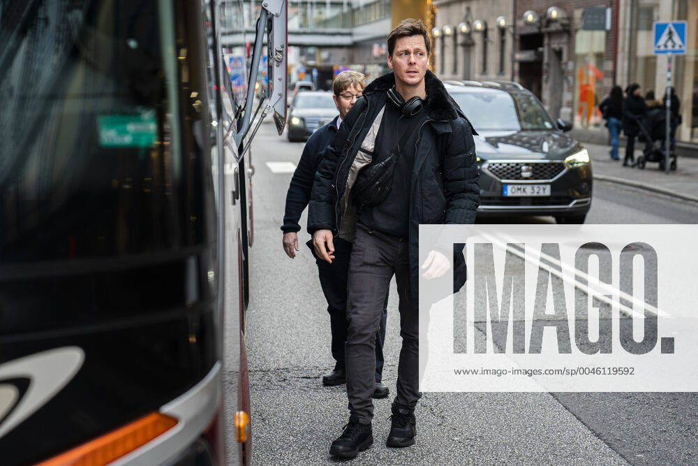 Hans Lindberg Handball mens team leaves their hotel Scandic St Jörgen in Malmoe Thursday, January 16, 2020,