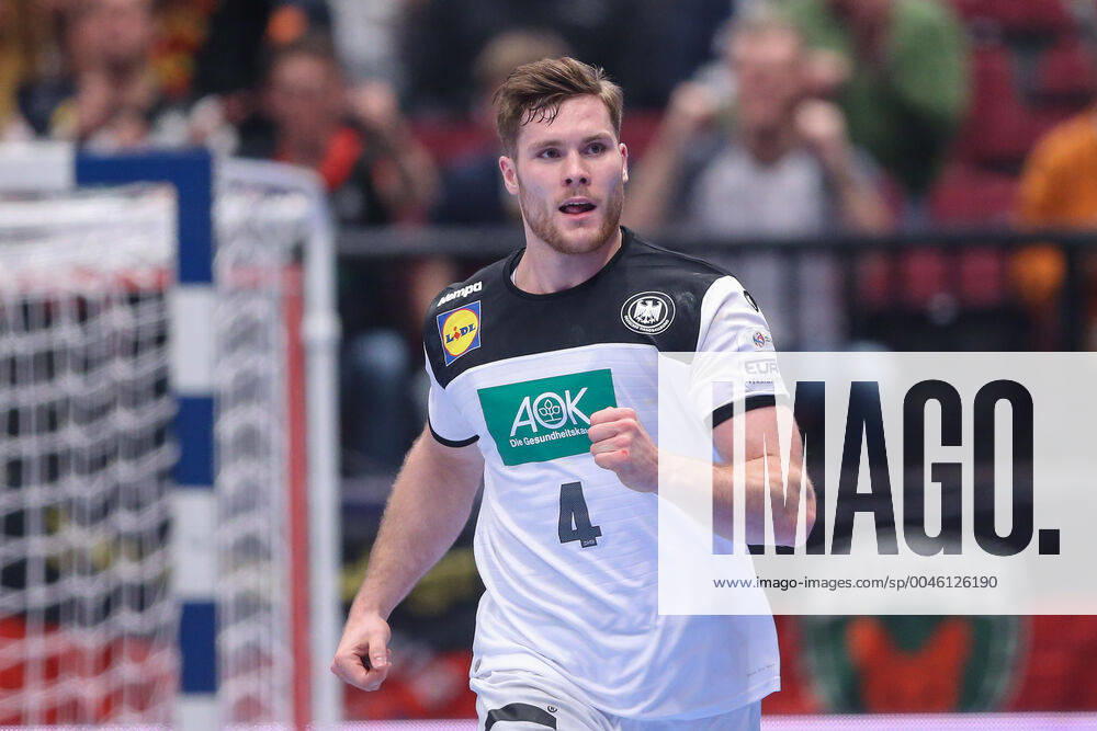 Men s EHF Euro 2020 - Belarus v Germany 16.01.2020., Wiener Stadthalle, Vienna, Ausrtia - Men s EHF Euro 2020, Main Round, group 1, 1st round, Belarus - Germany. Johannes Golla LukaxStanzl PIXSELL
