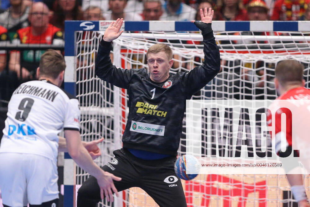 Men s EHF Euro 2020 - Belarus v Germany 16.01.2020., Wiener Stadthalle, Vienna, Ausrtia - Men s EHF Euro 2020, Main Round, group 1, 1st round, Belarus - Germany. Ivan Matskevich LukaxStanzl PIXSELL