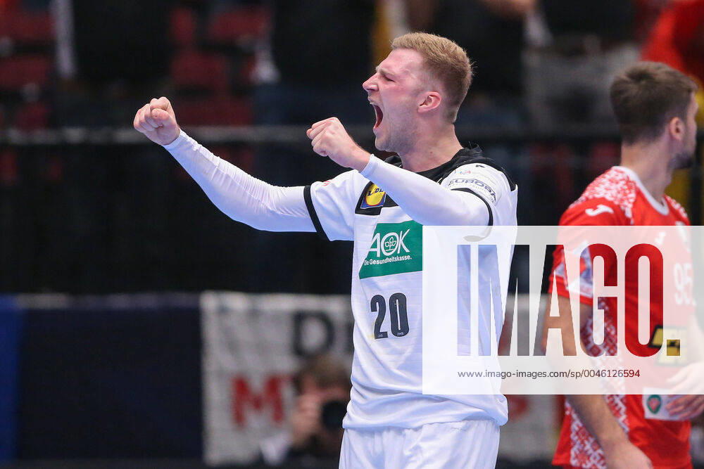 Men s EHF Euro 2020 - Belarus v Germany 16.01.2020., Wiener Stadthalle, Vienna, Ausrtia - Men s EHF Euro 2020, Main Round, group 1, 1st round, Belarus - Germany. Philipp Weber. LukaxStanzl PIXSELL